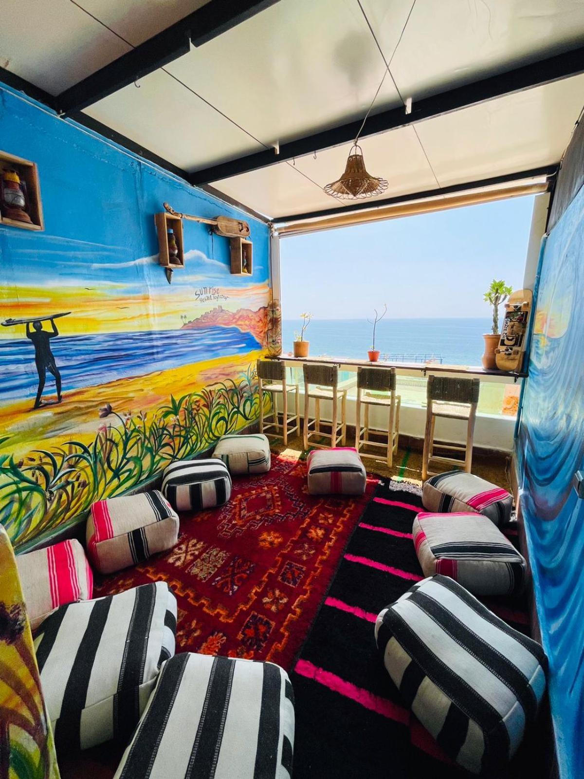 Sunrise Hostel Taghazout Exterior foto